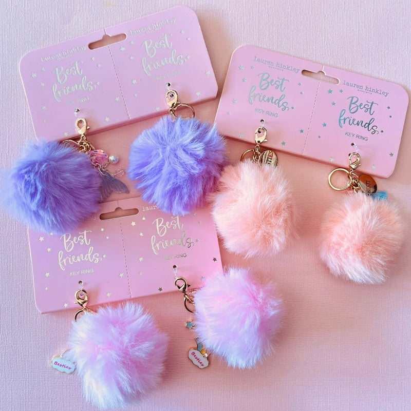 Lauren Hinkley | BFF Pom Pom Keyring Set - Assorted