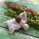 Qtoys Wooden Mushrooms - Natural