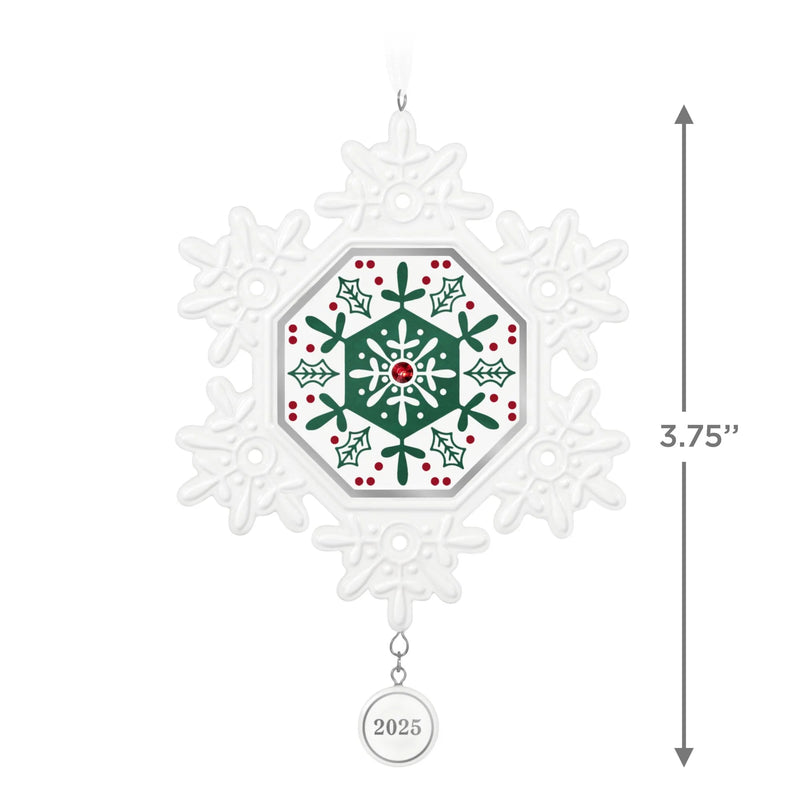 2025 Snowflake — Hallmark Keepsake Christmas Ornament **PRE-ORDER**