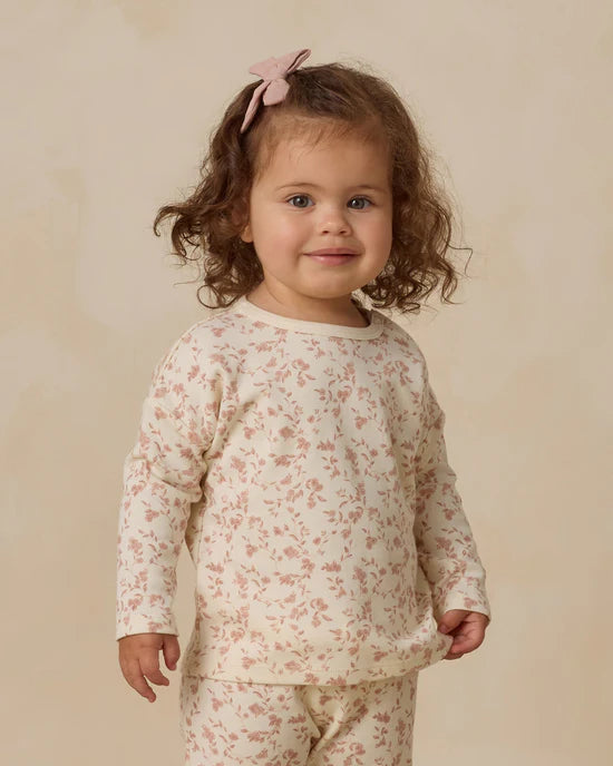 Quincy Mae  | Long Sleeve Tee -French Garden