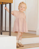 Quincy Mae  | Bella Dress-Rose