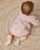 Quincy Mae | Eden Romper-Bows