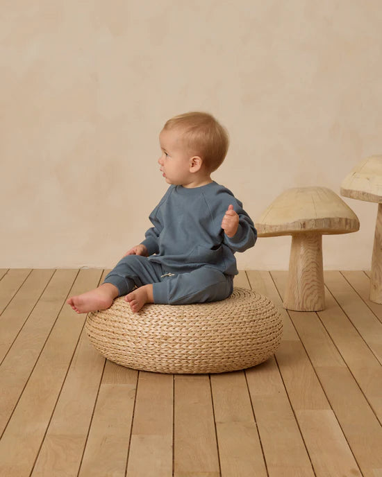 Quincy Mae | Sweatpant-Ocean