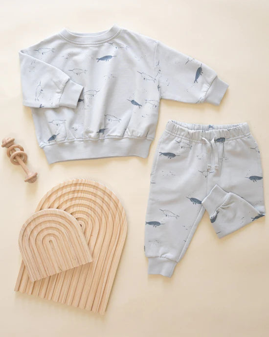 Quincy Mae | Relaxed Sweatshirt-Narwhals