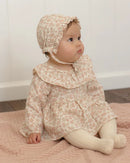 Quincy Mae | Thalia Romper - Pink Blossom
