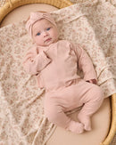 Quincy Mae | Knotted Headband - Dusty Rose