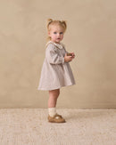Quincy Mae | Callie Dress Blue Gingham - Cloud