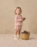 Quincy Mae | Socks Set Natural - Dusty Rose