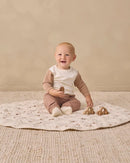 Quincy Mae | Long Sleeve Raglan Tee - Almond