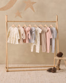 Quincy Mae | Tiered Jersey Dress Bunnies - Ivory