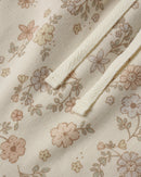 Quincy Mae | Drawstring Pant Floral Vine - Natural