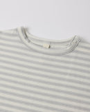 Quincy Mae | Long Sleeve Tee - Cloud Stripe