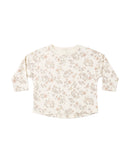 Quincy Mae | Long Sleeve Tee - Floral Vine