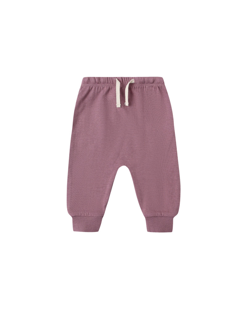 Quincy Mae | Sweatpant-Mulberry