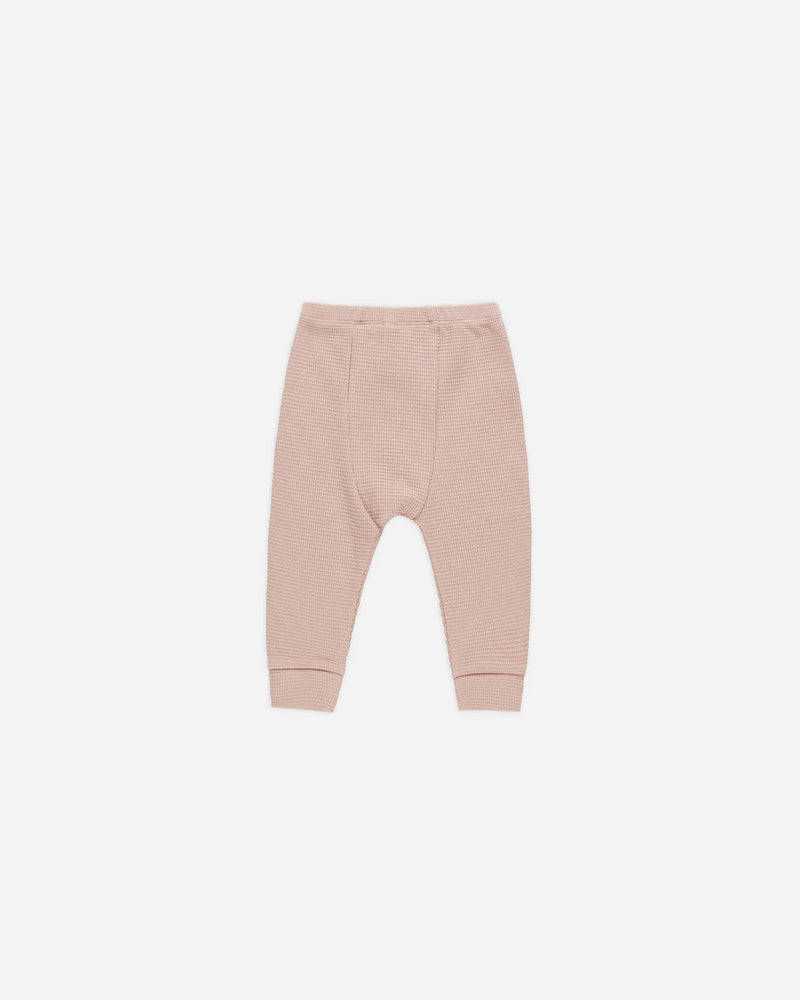 Quincy Mae Drawstring Pant - Blush