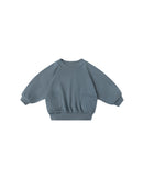 Quincy Mae | Pocket Sweatshirt-Ocean
