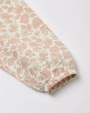 Quincy Mae | Thalia Romper - Pink Blossom