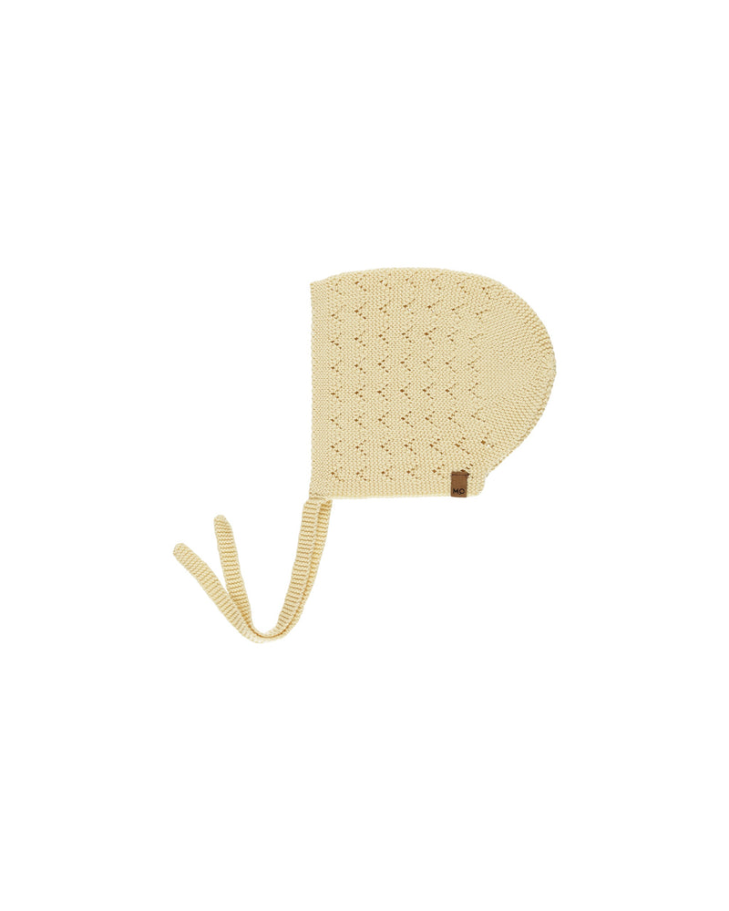 Quincy Mae | Pointelle Knit Bonnet - Assorted