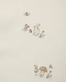 Quincy Mae | Jersey Snap Bib, 2 Pack Bunnies - Almond Stripe