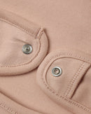 Quincy Mae | Jersey Snap Bib, 2 Pack Floral Vine- Dusty Rose