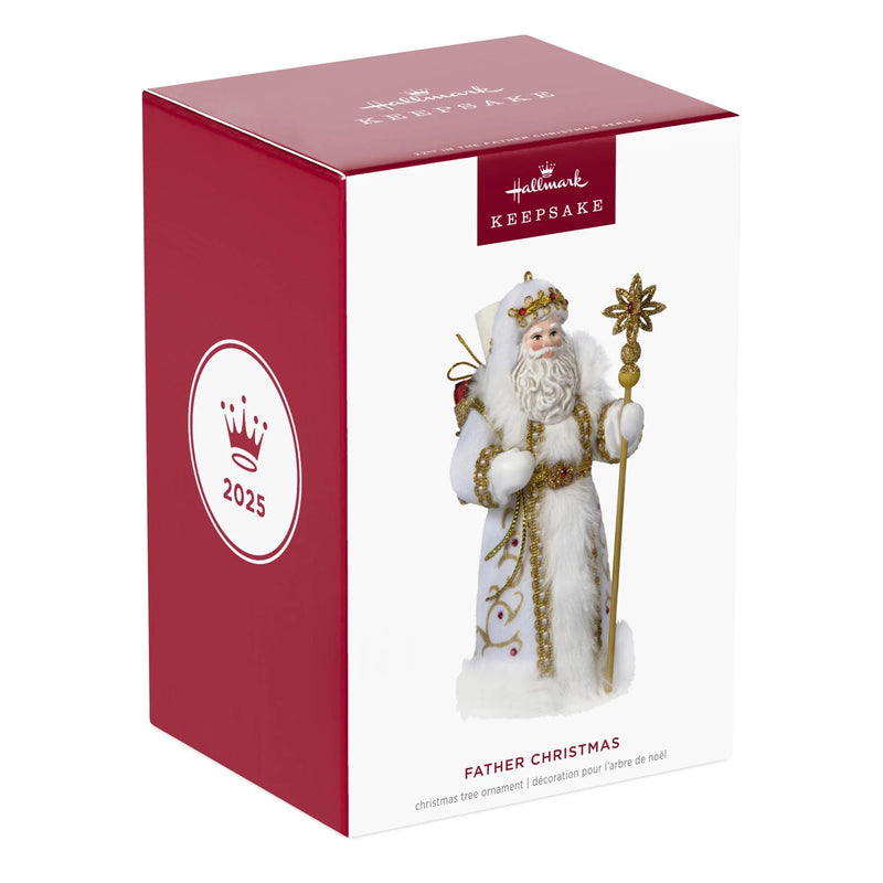 Father Christmas, 22nd in the Series — 2025 Hallmark Keepsake Christmas Ornament **PRE-ORDER**
