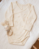 Quincy Mae | Side Snap Bodysuit- Bunnies