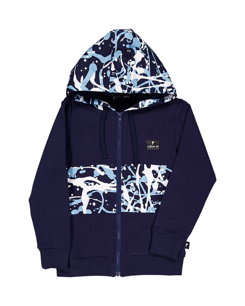 Radicool Kids | Splatter Panel Zip Hood