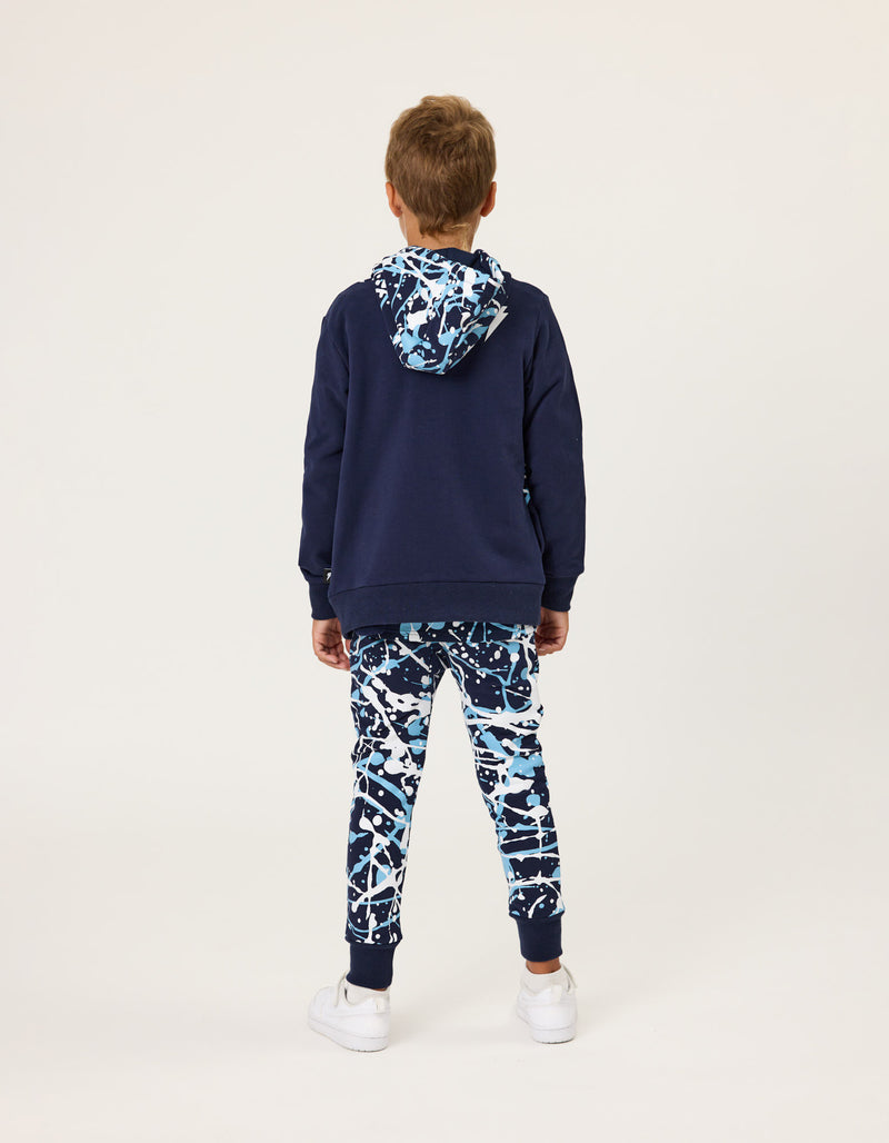 Radicool Kids | Splatter Panel Zip Hood