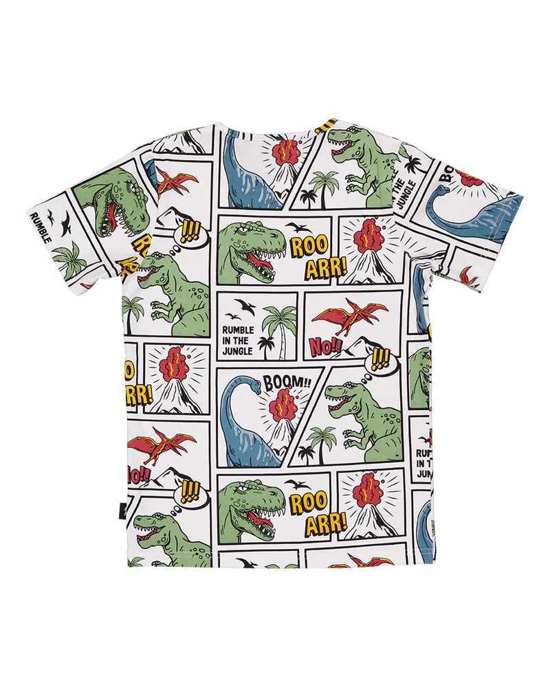 Radicool Kids | Comic Dino tee