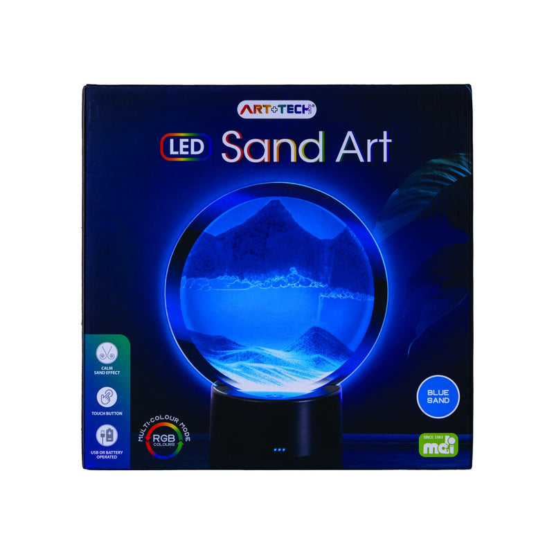 LED Sand Art - Blue or Purple