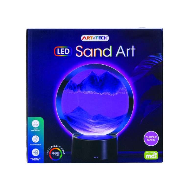 LED Sand Art - Blue or Purple