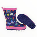 Korango | Spring Rainbow Gumboot Navy