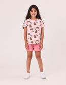 Kissed by Radicool | Frill Short in Petal Pink