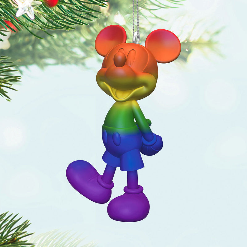 Hallmark 2024 | Disney Mickey Mouse Rainbow Mickey Ornament