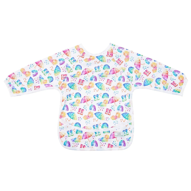 Bear & Moo | Sleeved Bib - Asstd Designs