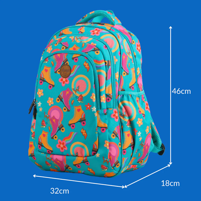 ALiMASY | Roller Skates Large School Backpack