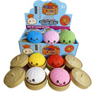 Squeeze Dumpling With Emoji  Squishy 8.5cm  (A00909)