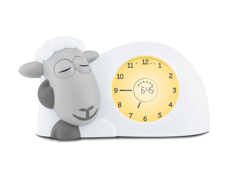 ZAZU Sleep Trainer Clock - Sam The Sheep (Blue)