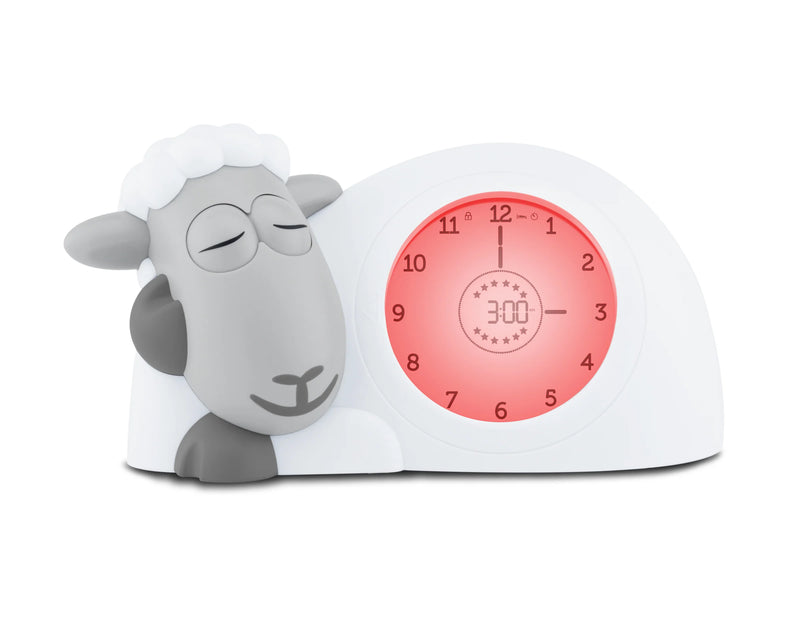 ZAZU Sleep Trainer Clock - Sam The Sheep (Blue)