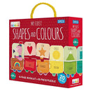Sassi My First Shapes and Colours STEAM Puzzle & Book Set, 1 metre