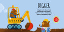 Sassi Books - Sound Book -  Construction Site Vehicles
