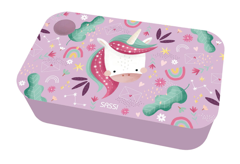 Sassi Silicone Lunch Box - Sparkly The Unicorn