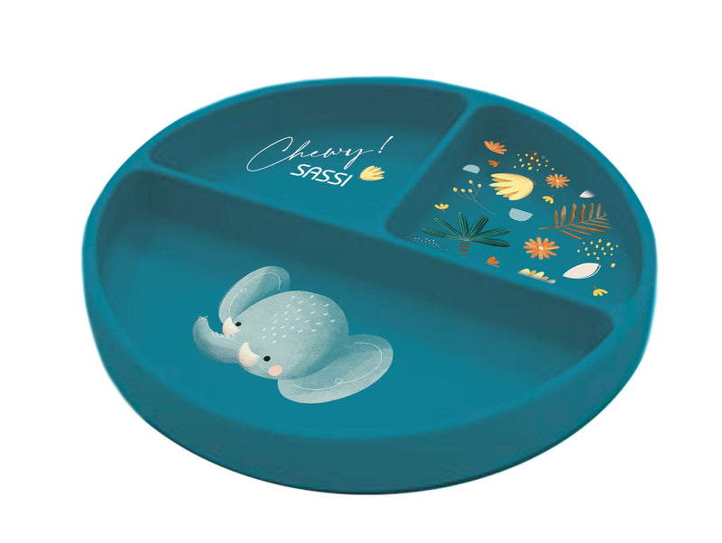 Sassi Silicone Meal - Chewy the Elephant