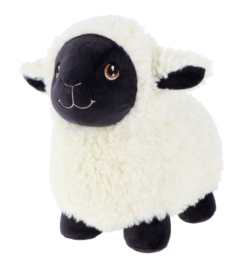 Keeleco 18cm Standing Sheep with Black Face Soft Toy