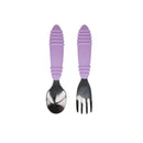 Bumkins Spoon and Fork | Lavender