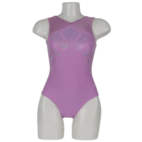 Scoop V- Neck Leotard -SGY343-3 Child Azalea