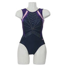 SGY380-4 Spangle Child leotard - Navy/Purple Mistique Foil