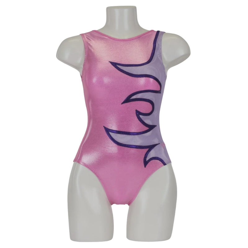 SGY823-4 Child  Child Gymnastics leotard - Bubblegum