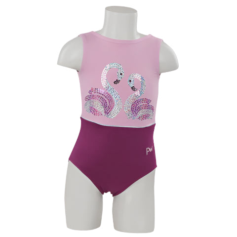 SGY920 Flamingo Child Leotard - Pink/Wildberry