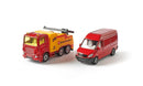 Siku 1667 | Scania Tow Truck with Mercedes Van